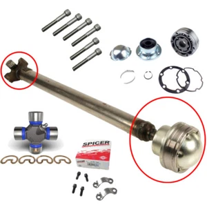 Kit de reparación del eje delantero Ford Explorer/Ranger: junta CV, junta en U, correas y pernos - Imagen 1 de 4