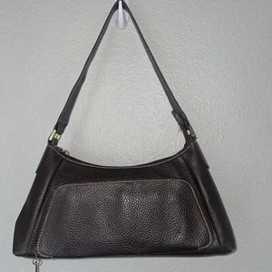 Kunstleder Boho Braun Handtasche Geldbeutel Integriertes Portemonnaie Dorfbewohner - Bild 1 von 12