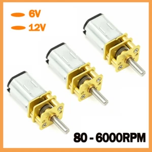 Mini Getriebemotor N20 für Modellbau, RC, DC 3V 6V 12V, 80 - 6000RMP mikro micro - Bild 1 von 7