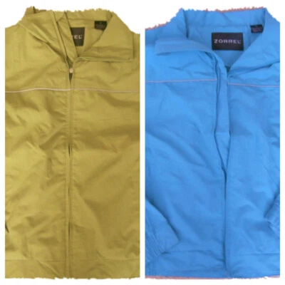 NUEVO HOMBRE Abrigo Ropa Fría ZORREL CORTAVIENTOS CHAQUETA LIGERA Azul o Verde Foto 1 de 4
