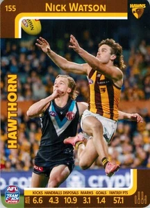 2025 Hawthorn Hawks AFL TeamCoach Card - Nick Watson - Bild 1 von 3