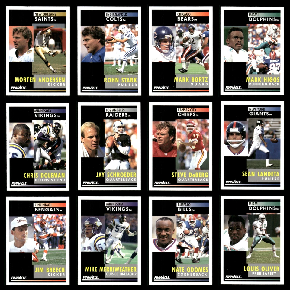 1991 Pinnacle Football - Pick Your Common Card - Image 1 of 1