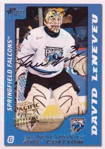 2003-04 Pacific AHL Prospects Auto #4 David LeNeveu - Picture 1 of 1