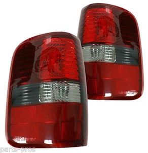 New Replacement Smoked Taillight PAIR / FOR 2004-08 FORD F150 HARLEY DAVIDSON - Picture 1 of 2