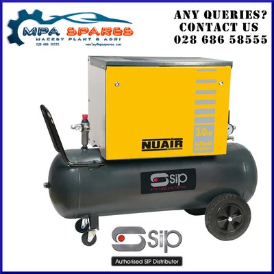 SIP 06219 AIRMATE B3800/3M/100 LOW NOISE SILENCED COMPRESSOR 10 BAR (145 PSI) - Image 1 of 3