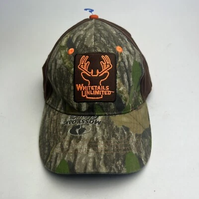 Nueva Gorra de Béisbol Ilimitada Colas Blancas Gorra Camuflaje Mossy Roble Ciervo Caza Foto 1 de 4