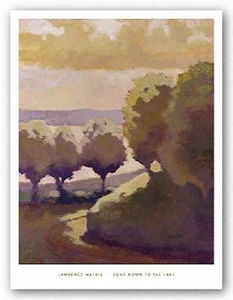 KUNSTDRUCK Road Down to the Lake Lawrence Mathis - Bild 1 von 1