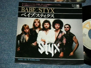 STYX Japan 1979 AMP-1051 NM 7"45 BABE - Imagen 1 de 6