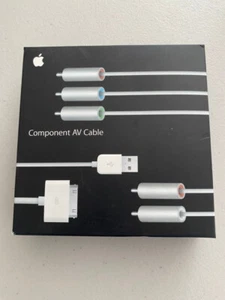 Apple MB128LL/A - Component AV Cable w/30-Pin Connector Brand New Sealed Box - Picture 1 of 2