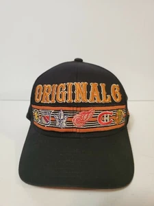 Original 6 NHL Hockey Flexfit Gorra Old Time Hockey Blackhawks Rafters Colección  - Imagen 1 de 12