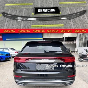 Dry Carbon Fiber Rear Trunk Lid Spoiler Wing Bodykit Fits Audi RSQ8 2020-2024 - Picture 1 of 23
