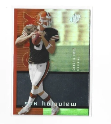 2005 SPx Holoview #8 Charlie Frye NMMT - Image 1 of 2
