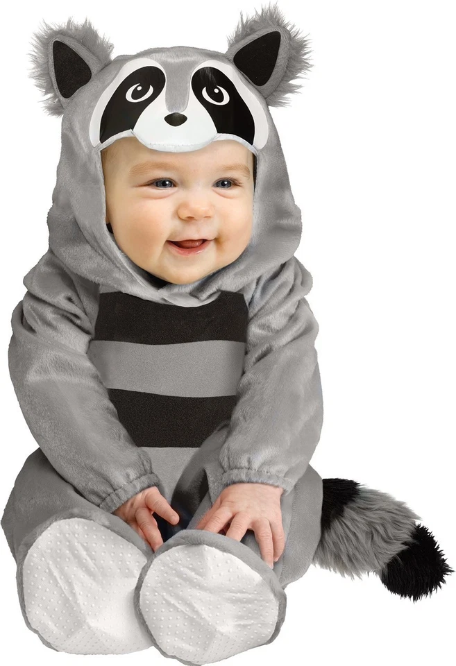 Fun World Baby Raccoon Costume Large 12 - 24 Months