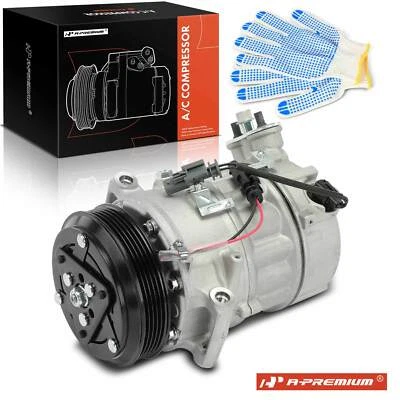 Compresor de aire acondicionado A-Premium para Chevy Equinox GMC Terrain 2015 2016 2017 2,4 L CVC Foto 1 de 4