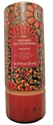Ayurveda YAUVARI Youth Spring Face Oil by iYURA, 0.17 Fl Oz/5 mL, Exp. 09/26 - Image 1 of 4