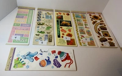 LOTE de Pegatinas Miss Elizabeth’s Nuevas (28) y Usadas (5) Varios Temas Algunas 2 Caras Foto 1 de 4