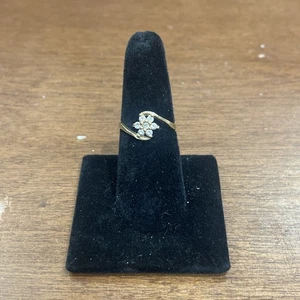 14k Gold Flower Ring #110094-4 MGC - Picture 1 of 4