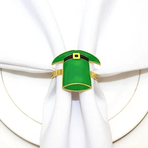  6 Pcs Anelli Per Tovaglioli Da Tavola Anello Portatovagliolo Di Unici - Foto 1 di 12