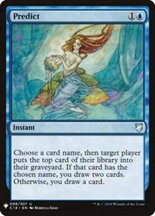 MTG Predict English [ Mystery Booster ] - Image 1 of 1