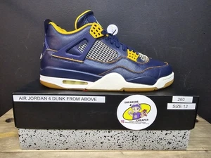 Size 12 - Air Jordan 4 Retro Dunk From Above Excellent Condition With OG Box 🔥 - Picture 1 of 15