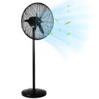 20" Metal High Velocity Stand 4-Speeds Oscillating Fan Industrial Pedestal Fan
