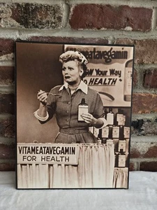 Vintage I love Lucy Vitameatavegamin Poster Bild TV Serie Komödie 14x11 - Bild 1 von 6