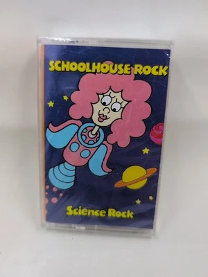 Schoolhouse Rock Science Rock Cassette Tape Kid Rhino Rare NEW Sealed Vintage BN - Image 1 of 4