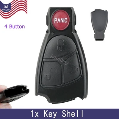 Carcasa llave remota 3 botones para Mercedes Benz E320 E500 G500 S430 S500 S430 Foto 1 de 4