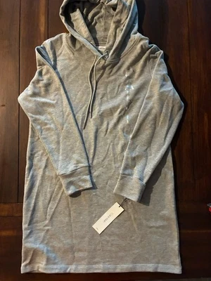 calvin klein hoodie dress womens large Gray NWT - Image 1 of 4