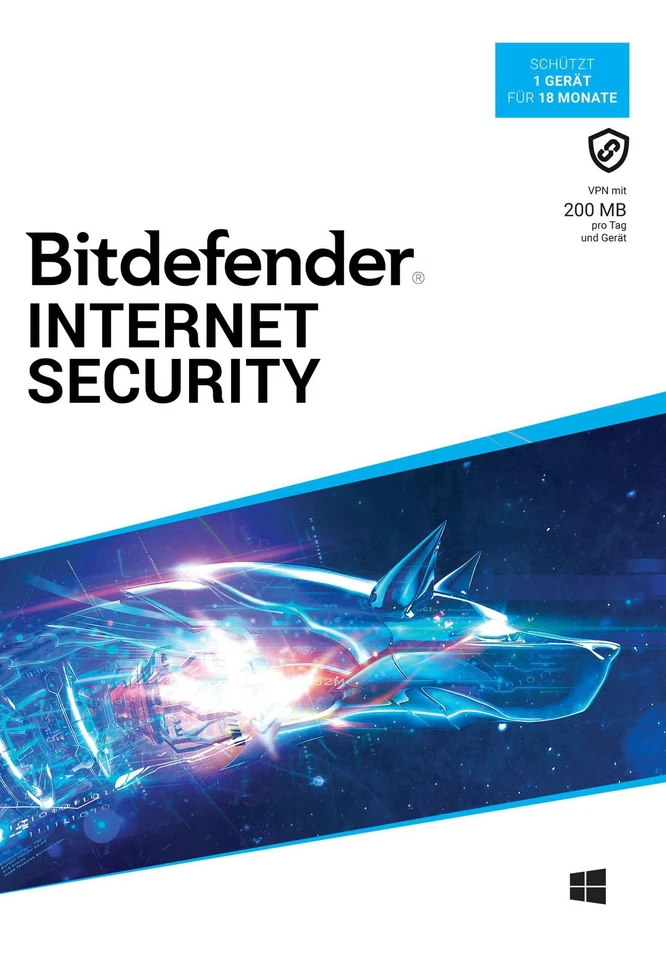 BitDefender Internet Security Software - 1 Gerät / 18 Monate