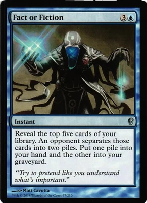 MTG TCG - Fact or Fiction 97 Conspiracy - NM Free Shipping $5+ - Image 1 of 2