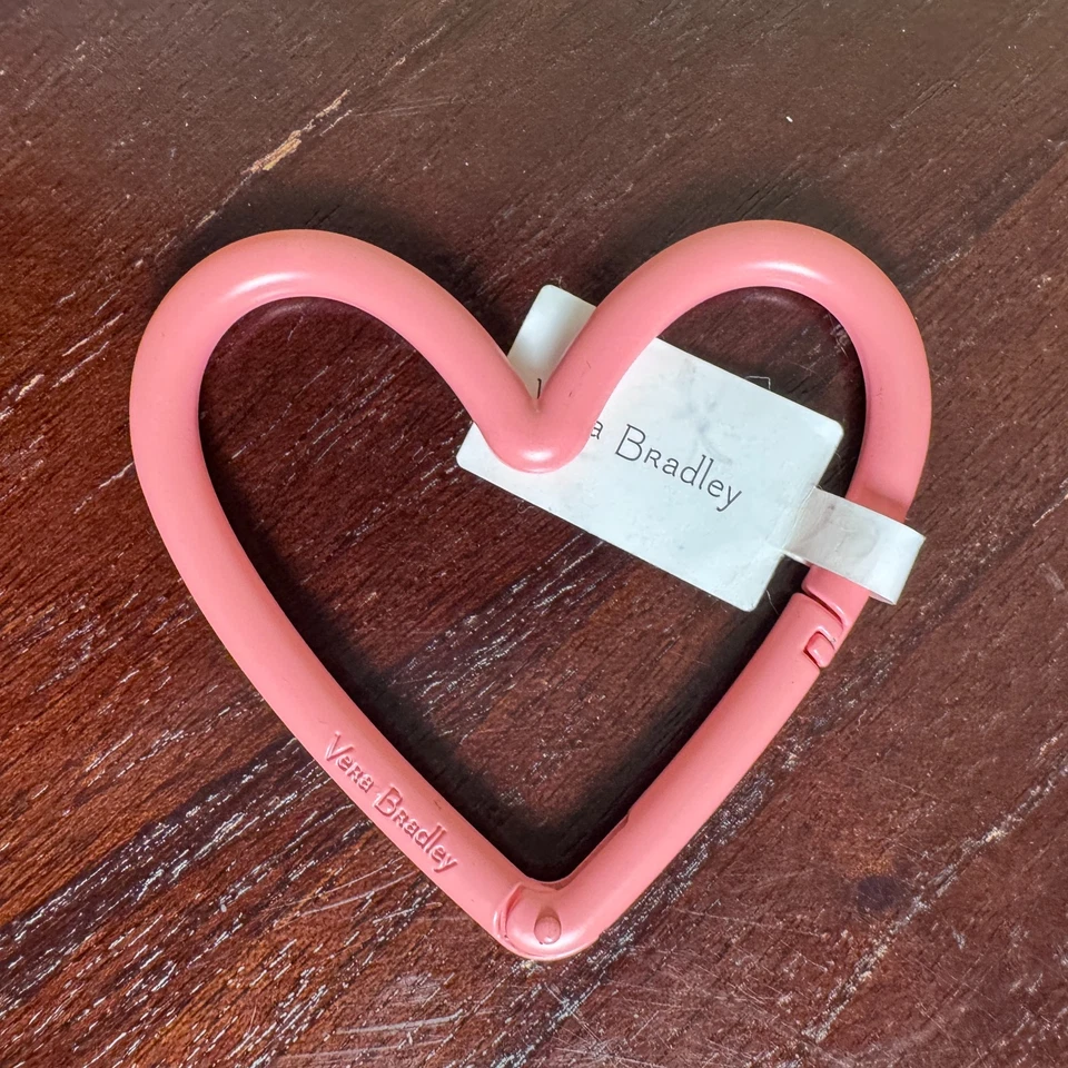 Vera Bradley Heart Carabiner – New With Tags (NWT) - Image 1 of 1