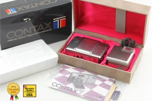 [Come nuovo con flash automatico T14 nella scatola] Contax T telemetro fotocamera pellicola 35 mm dal GIAPPONE - Foto 1 di 15