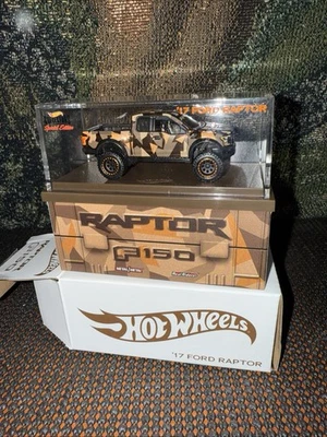 Hot Wheels  Exclusive RLC Special Edition ’17 Ford F150 RAPTOR CAMO  4332/25000 - Image 1 of 2