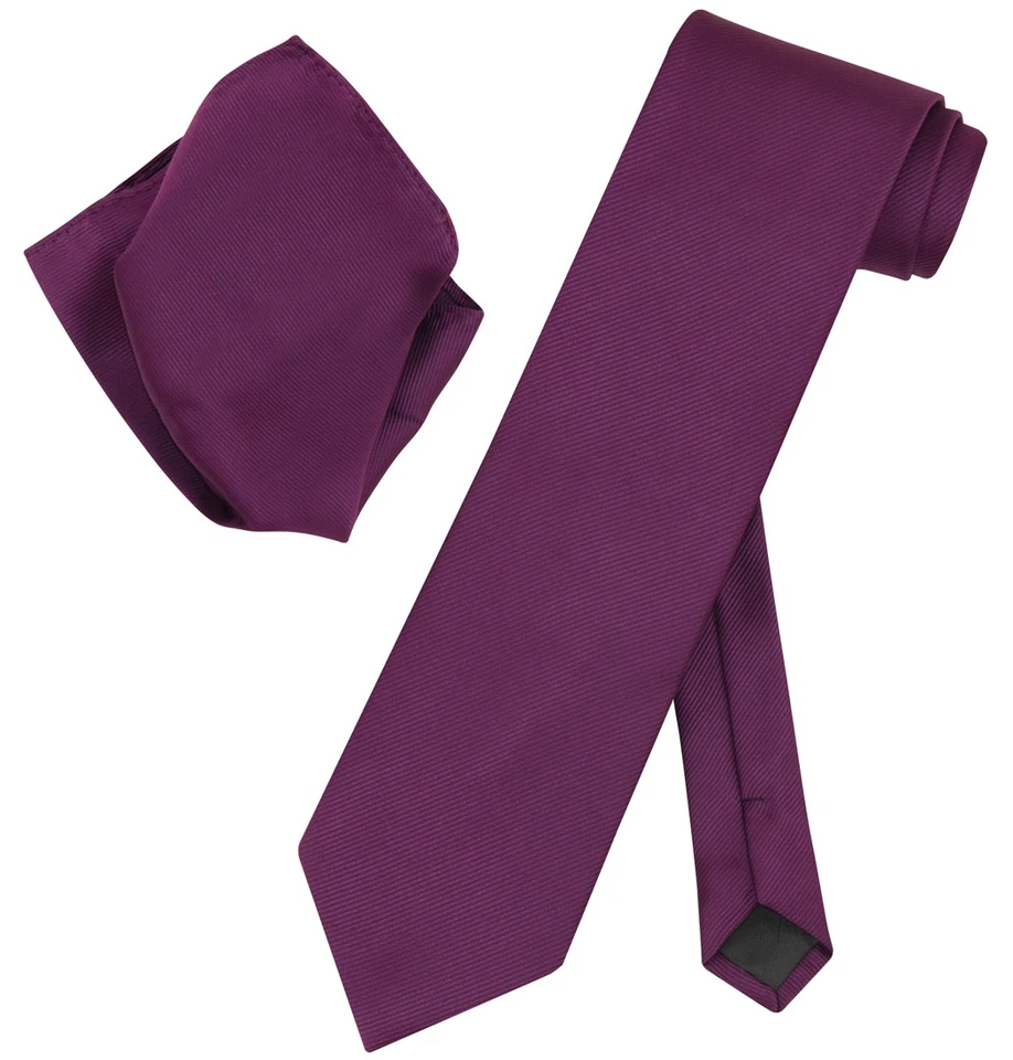 Vesuvio Napoli однотонный сплетенный полоски галстук Handkerchi ef шеи галстук носовой платок комплект - Изображение 1 из 1