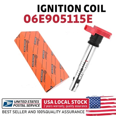 For Volkswagen Touareg 2007-2014 06E905115E High Performance Ignition Coil New - Image 1 of 4