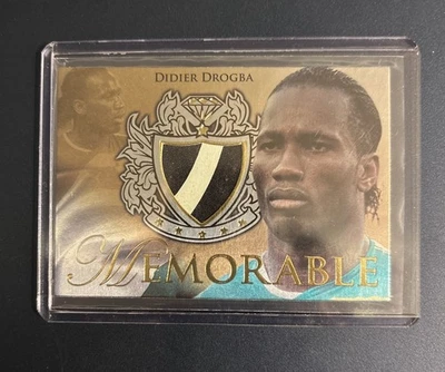 Didier Drogba Game Worn Patch 2011 Futera  UNIQUE Memorable Gold /450 - Image 1 of 2