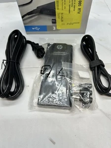 G6H45AA#ABA Genuino HP Slim con Adaptador de CA USB - Adaptador de corriente delgado - 90W vatios - Imagen 1 de 3