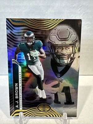 2022 Panini Illusions Football Hobby Thick Stock #81 A.J. Brown - Image 1 of 2