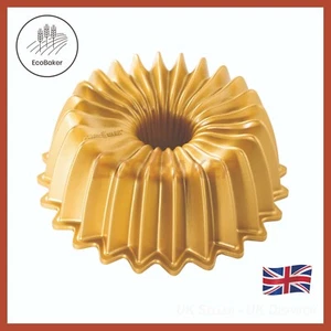 Nordic Ware 93277 - 5 Cup Brilliance Gold Bundt Bundt® Pan - UK Dispatch - Picture 1 of 11
