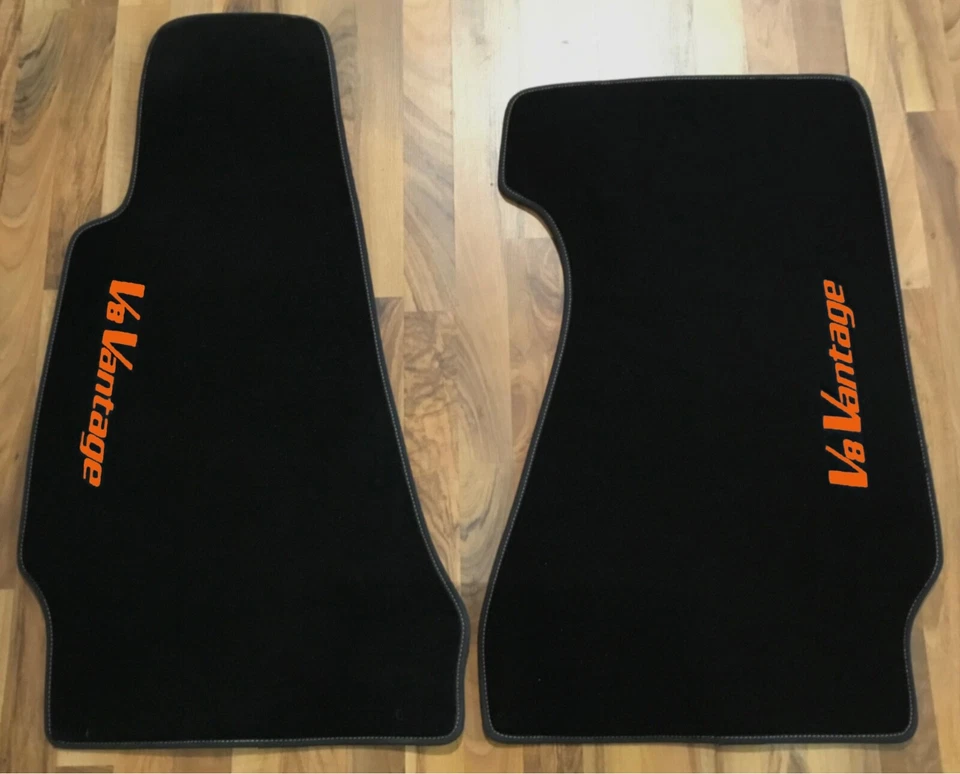 Alfombrillas para Aston Martin V8 Vantage S cupé negro a medida LHD Foto 1 de 1