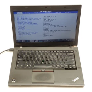 Lenovo ThinkPad T450 14" HD Laptop Intel Core i5 5200U 2.20GHZ 8GB RAM NO HDD/OS - Picture 1 of 12