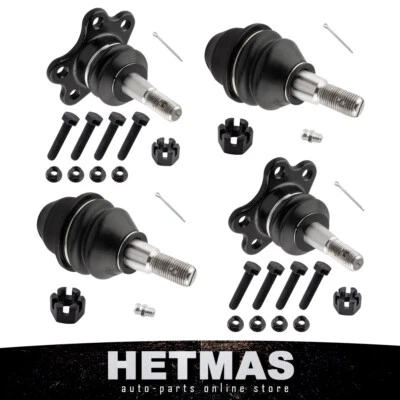 Ball Joint Upper Lower Kit Set of 4 For 1996 - 1999 Chevy GMC Pickup Truck SUV - Image 1 of 4