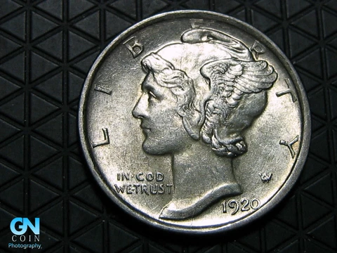 1920 D Mercury Dime  #K6513 Cover