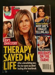 US WEEKLY MAGAZINE Jennifer Aniston MANDY MOORE Hollywood Celebrities - Picture 1 of 2