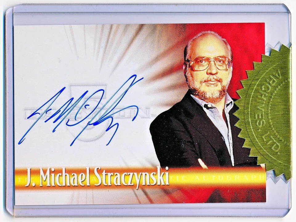 The Complete Babylon 5 J. Michael Straczynski Autograph Case Topper Auto #A1 - Image 1 of 2