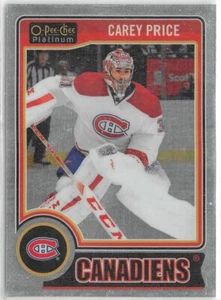 2014-15 O-Pee-Chee Platinum #76A Carey Price - Picture 1 of 2
