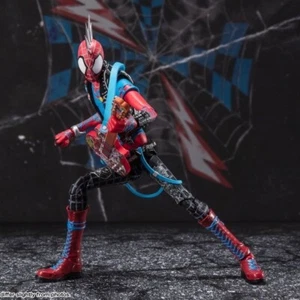 S.H.F Spider-Punk Poseable Action Figure Spider-Man:Across the Spider-Verse Box - Picture 1 of 5