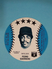 1985 JOX by Thom McAn Disc Pedro Guerrero Los Angeles Dodgers ⚾