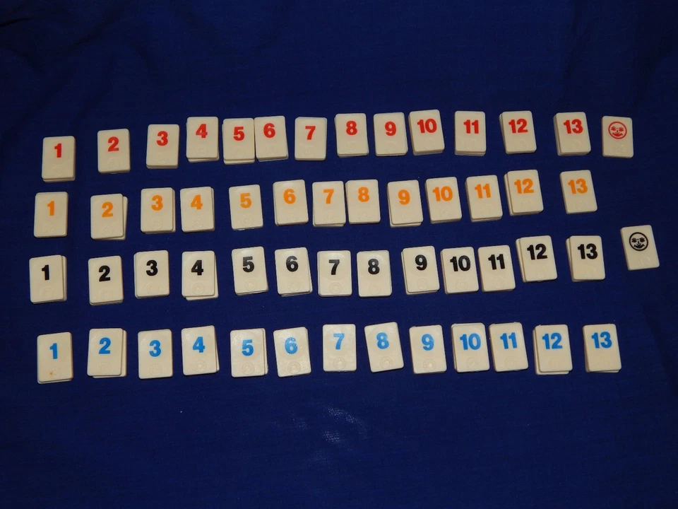 Rummikub SPEARS Travel Tiles Number Spares Pieces - NEW STOCK - Please choose - Image 1 of 1